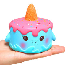 Load image into Gallery viewer, Jumbo Cute Surprizamals Cake Hamburger Squishy Unicorn Milk Slow Rising  Squeeze Toy Scented Stress Relief for Kid Fun Gift Toy
