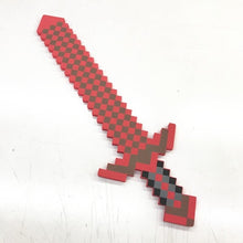 Load image into Gallery viewer, Newest design Size 45cm Minecrafted Blue Diamond Sword Soft EVA foam toys sword Gray Pickaxe For Children  children toys
