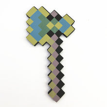 Load image into Gallery viewer, Newest design Size 45cm Minecrafted Blue Diamond Sword Soft EVA foam toys sword Gray Pickaxe For Children  children toys
